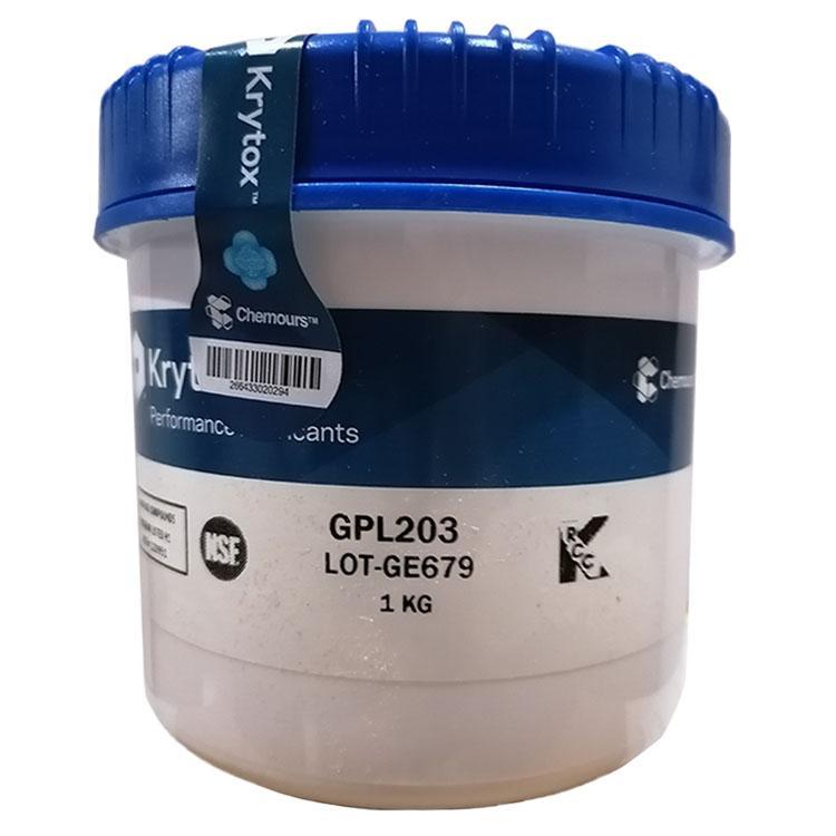 Ľkrytox GPL203ȫ͸֬ԭŰkrytoxκӼںͻѧƷֱӽӴ㲿ϡڰ뻯ѧƷܷҺ豸ϵͳӴķŻУӵҵ㷺Ӧá